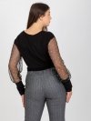 Bluzka-BR-BZ-2057.04-czarny rozmiar - 2XL