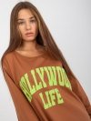 Bluza-VI-BL-3102.01P-jasny brązowy rozmiar - ONE SIZE