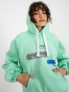 Bluza-EM-BL-718.39P-mietowy rozmiar - ONE SIZE
