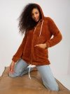 Bluza-RV-BL-8435.96P-jasny brązowy rozmiar - S/M