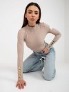 Bluzka-TW-BZ-OB-009.28-beżowy rozmiar - XL