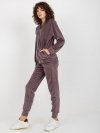 Komplet-LK-KMPL-509167.90-ciemny fioletowy rozmiar - S/M