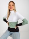 Bluzka-RV-BZ-8465-1.33P-pistacjowy rozmiar - ONE SIZE