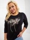 Bluzka-RV-BZ-8554.01P-czarny rozmiar - ONE SIZE