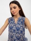 Bluzka-D73771R11115A-ciemny niebieski rozmiar - M