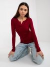 Bluzka-EM-BZ-784.33P-bordowy rozmiar - ONE SIZE