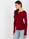 Bluzka-EM-BZ-784.33P-bordowy rozmiar - ONE SIZE