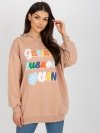 Bluza-FA-BL-8117.48-camelowy rozmiar - ONE SIZE