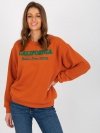 Bluza-MA-BL-2205020.28P-ciemny pomarańczowy rozmiar - L