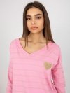 Bluzka-RV-BZ-8512.04-różowy rozmiar - L/XL