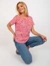 Bluzka-LK-BZ-507891.71P-koralowy rozmiar - 38
