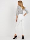 Spodnie-DHJ-SP-12787.21X-ecru rozmiar - XL