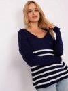 Bluzka-BA-BZ-2201.62P-granatowy rozmiar - ONE SIZE