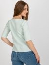 Bluzka-LK-BZ-506609.77-mietowy rozmiar - 40