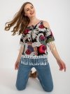 Bluzka-AT-BZ-2601.67-czarny rozmiar - ONE SIZE