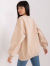 Bluza-EM-BL-763.00P-beżowy rozmiar - ONE SIZE
