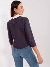 Bluzka-LK-BZ-506477.70P-granatowy rozmiar - 40