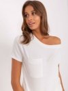 Bluzka-TW-BZ-OB058.42P-ecru rozmiar - M