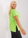 Bluzka-RV-BZ-8968.67P-jasny zielony rozmiar - ONE SIZE
