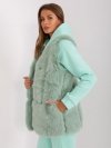 Kamizelka-AT-KZ-2368.00P-pistacjowy rozmiar - S/M