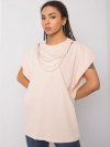 T-shirt-157-TS-4170.84-brzoskwiniowy rozmiar - S