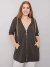 Bluza-RV-BL-6863.59P-ciemny khaki rozmiar - ONE SIZE
