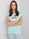 T-shirt-FA-TS-7137.29P-mietowy rozmiar - ONE SIZE