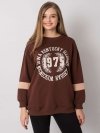 Bluza-FA-BL-7231.33X-ciemny brązowy rozmiar - ONE SIZE