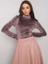Bluzka-LK-BZ-508410.07P-ciemny bezowy rozmiar - M/L