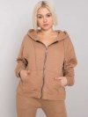 Bluza-RV-BL-7451.23-camelowy rozmiar - S/M
