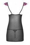 Zmysłowa Koszulka Damska Kinge LC 99187 Love Potion Black Czarny Collection LivCo Corsetti Fashion rozmiar - L/XL
