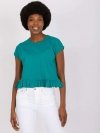 T-shirt-TW-TS-1053.21X-ciemny zielony rozmiar - XL