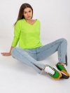 Bluzka-RV-BZ-7542.41X-fluo zielony rozmiar - L/XL