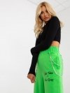 Spodnie dresowe-FA-DR-7855.52-jasny zielony rozmiar - ONE SIZE