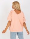 Bluzka-FA-BZ-7920.90-brzoskwiniowy rozmiar - ONE SIZE