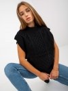 Kamizelka-D90027Z90816A3-czarny rozmiar - S/M