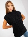 Kamizelka-D90027Z90816A3-czarny rozmiar - S/M