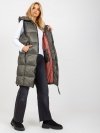 Kamizelka-D50048X80105A3-khaki rozmiar - M
