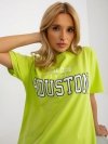 T-shirt-EM-TS-527-1.26X-limonkowy rozmiar - ONE SIZE