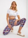 Spodnie-D73770M61869I-fioletowy rozmiar - XXL