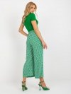 Spodnie-D73770R62237A-zielony rozmiar - M