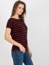 T-shirt-RV-TS-8568.75-czarno-czerwony rozmiar - XL