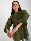 Koszula-TW-KS-BI-2021745.13X-khaki rozmiar - M