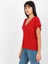 T-shirt-TW-TS-2005.43-ciemny czerwony rozmiar - S