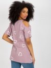 Bluzka-FA-BZ-8452.77-jasny fioletowy rozmiar - ONE SIZE