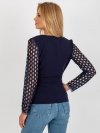 Marynarka-LK-MA-506736.15-granatowy rozmiar - 38