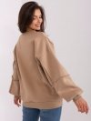Bluza-EM-BL-763.00P-ciemny bezowy rozmiar - ONE SIZE