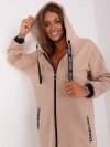 Bluza-RV-BL-6832-2.00P-beżowy rozmiar - S/M