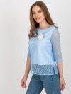 Bluzka-LK-BZ-506642.94-jasny niebieski rozmiar - 36