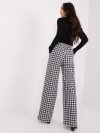 Spodnie-LK-SP-509429.87-czarno-biały rozmiar - L/XL